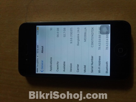 Iphone 4s 64GB